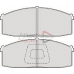 ADB0409 COMLINE Комплект тормозных колодок, дисковый тормоз