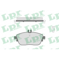 05P1781 LPR Комплект тормозных колодок, дисковый тормоз
