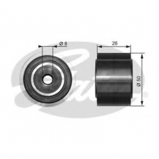 T36191 GATES Паразитный / ведущий ролик, поликлиновой ремень