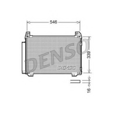 DCN50025 DENSO Конденсатор, кондиционер