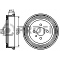 5020-0062 PROFIT Тормозной барабан