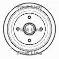 FBR745 FIRST LINE Тормозной барабан