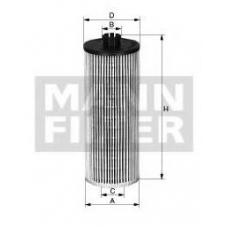 HU 12 110 x MANN-FILTER Масляный фильтр