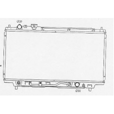 0100790 BEHR Radiator