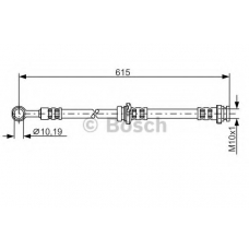 1 987 476 997 BOSCH Тормозной шланг