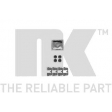 79261810 NK Комплектующие, колодки дискового тормоза