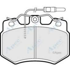 PAD473 APEC Комплект тормозных колодок, дисковый тормоз