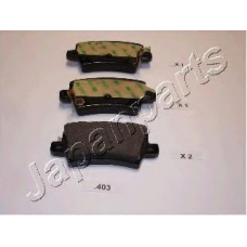 PP-403AF JAPANPARTS Комплект тормозных колодок, дисковый тормоз