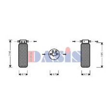 800208N AKS DASIS Осушитель, кондиционер