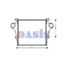 407140N AKS DASIS Интеркулер