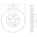 8DD 355 102-851 HELLA PAGID Тормозной диск