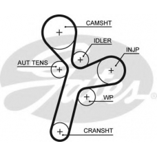 5634XS GATES Ремень ГРМ