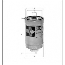 KC 221 KNECHT Топливный фильтр