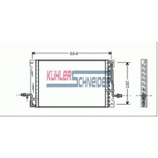 3320601 KUHLER SCHNEIDER Конденсатор, кондиционер