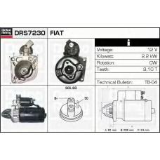 DRS7230 DELCO REMY Стартер