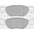 BBP1859 BORG & BECK Комплект тормозных колодок, дисковый тормоз