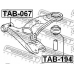 TAB-194 FEBEST Подвеска, рычаг независимой подвески колеса