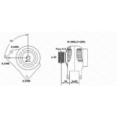 943355130010 MAGNETI MARELLI Генератор