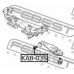 KAB-035 FEBEST Подвеска, рычаг независимой подвески колеса