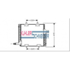 0921301 KUHLER SCHNEIDER Конденсатор, кондиционер