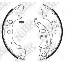 FN0581 NiBK Комплект тормозных колодок
