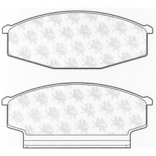 BP466 QH Benelux Комплект тормозных колодок, дисковый тормоз