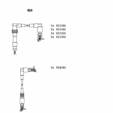 428 BREMI Комплект проводов зажигания