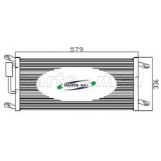 PXNCX-012X Parts mall Конденсатор, кондиционер