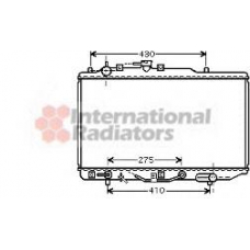 27002178 VAN WEZEL Радиатор, охлаждение двигателя
