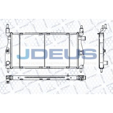 RA0020350 JDEUS Радиатор, охлаждение двигателя