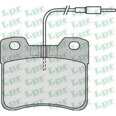 05P1135 LPR Комплект тормозных колодок, дисковый тормоз