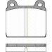 8110 10203 TRISCAN Комплект тормозных колодок, дисковый тормоз