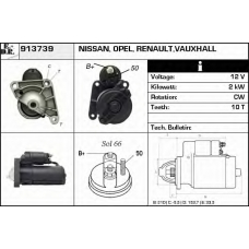 913739 EDR Стартер