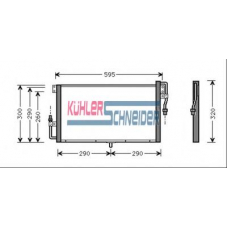 0620051 KUHLER SCHNEIDER Конденсатор, кондиционер