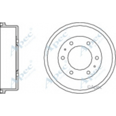 DRM9717 APEC Тормозной барабан