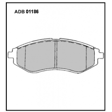 ADB01186 Allied Nippon Тормозные колодки