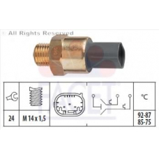 7.5691 FACET Термовыключатель, вентилятор радиатора
