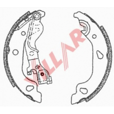 629.0708 VILLAR Комплект тормозных колодок