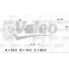 436484 VALEO Генератор