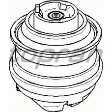 400 030 TOPRAN Подвеска, двигатель