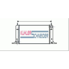 1805701 KUHLER SCHNEIDER Радиатор, охлаждение двигател