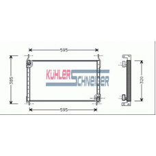 1721801 KUHLER SCHNEIDER Конденсатор, кондиционер