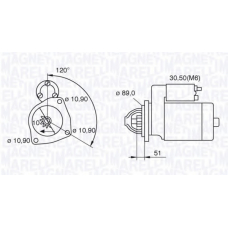 063522310160 MAGNETI MARELLI Стартер