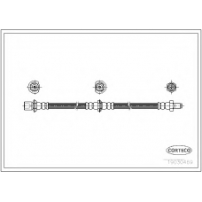 19030469 CORTECO Тормозной шланг
