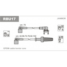 RBU17 JANMOR Комплект проводов зажигания