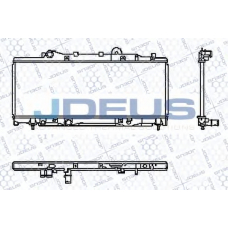 RA0110320 JDEUS Радиатор, охлаждение двигателя