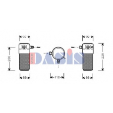 800359N AKS DASIS Осушитель, кондиционер