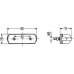 2KA 001 389-107 HELLA Фонарь освещения номерного знака