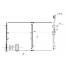 007-016-0009 LORO Конденсатор, кондиционер