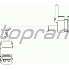 401 202 TOPRAN Датчик, износ тормозных колодок